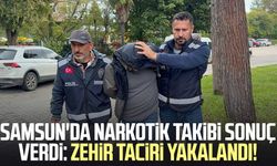 Samsun'da narkotik takibi ile zehir taciri yakalandı!