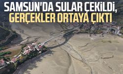 Samsun'da sular çekildi, gerçekler ortaya çıktı