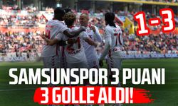 Samsunspor 3 puanı 3 golle aldı!