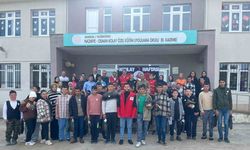 Kızılay Haftası’nda özel öğrencilere moral