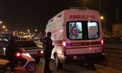 Motosiklet otomobile çarptı: 1 yaralı