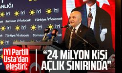 İYİ Partili Erhan Usta’dan eleştiri: “24 milyon kişi açlık sınırında”
