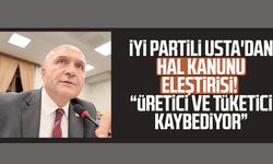 İYİ Partili Erhan Usta'da hal kanunu eleştirisi!