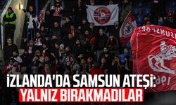 İzlanda'da Samsun ateşi: Yalnız bırakmadılar
