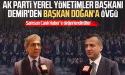 AK Parti Yerel Yönetimler Başkanı Mustafa Demir'den Başkan Halit Doğan'a övgü
