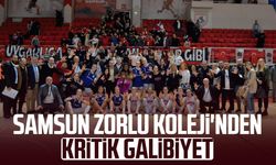 Samsun Zorlu Koleji'nden kritik galibiyet