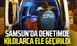 Samsun’da denetimde 200 kilo midye ele geçirildi