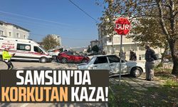 Samsun'da korkutan kaza: 2'si çocuk, 4 yaralı