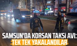 Samsun'da korsan taksi avı: Tek tek yakalandılar