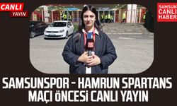 Samsunspor - Hamrun Spartans maçı öncesi canlı yayın