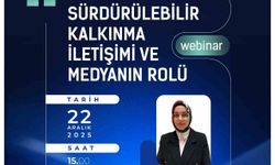 OKA’dan ‘Sürdürülebilir Kalkınma İletişimi ve Medyanın Rolü’ webinarı