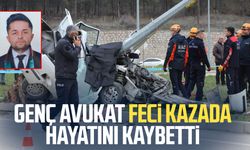 Genç avukat Erhan Şahiner feci kazada hayatını kaybetti
