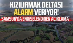Kızılırmak Deltası alarm veriyor! Samsun'da endişelendiren açıklama