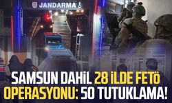 Samsun dahil 28 ilde FETÖ operasyonu: 50 tutuklama!