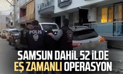 Tefecilere Samsun dahil 52 ilde eş zamanlı operasyon: 179 gözaltı
