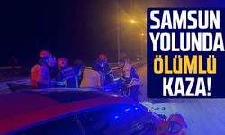 Çorum - Samsun yolunda ölümlü kaza: Yaşar Kağan Akgül hayatını kaybetti