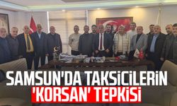 Samsun'da taksicilerin 'korsan' tepkisi