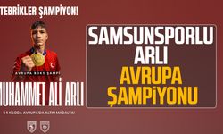 Samsunsporlu Muhammet Ali Arlı Avrupa şampiyonu