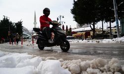 Samsun'da motosiklet ve kuryelerin trafiğe çıkışı kısıtlandı