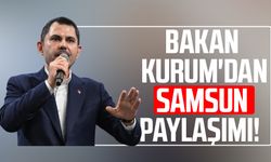 Geri sayım başladı! Bakan Murat Kurum'dan Samsun paylaşımı!