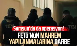 Samsun'da da operasyon! FETÖ'nün mahrem yapılanmalarına darbe