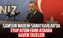 Samsun Madeni Sanatkarlar’da Eyüp Aydın fark atarak güven tazeledi