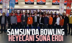 Samsun'da bowling heyecanı sona erdi