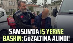 İş yerinde uyuşturucu ele geçirilen şahıs gözaltına alındı