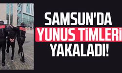 Samsun'da operasyon: Yunus Timleri yakaladı!