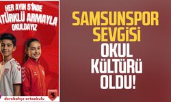 Samsunspor sevgisi okul kültürü oldu!