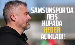 Samsunspor'da Thomas Reis kupada hedefi açıkladı!