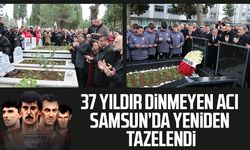 Samsunspor, Türk futbolunun unutulmayan acısını 37. yılında andı