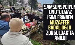 Samsunspor'un unutulmaz isimlerinden Muzaffer Badalıoğlu Zonguldak'ta anıldı
