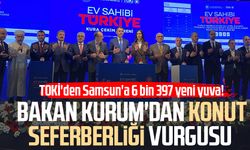 Samsun'da 'Ev Sahibi Türkiye' Kura Çekim Töreni