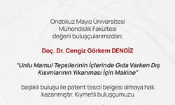 OMÜ'den iki yeni patent: Tepsilerde hijyen ve elektrokromik ölçümde yenilik
