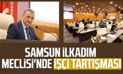 Samsun İlkadım Belediye Meclisi'nde işçi tartışması