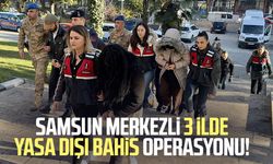 Samsun merkezli yasa dışı bahis operasyonunda 17 kişi adliyeye sevk edildi