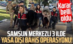 Samsun merkezli yasa dışı bahis operasyonunda 12 kişi tutuklandı