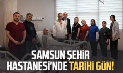 Samsun Şehir Hastanesi'nde ilk ameliyat gerçekleştirildi