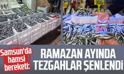 Karadeniz'de hamside Ramazan bereketi tezgahlara yansıdı