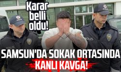 Samsun'da kavgada bir kişiyi bıçaklayan zanlı tutuklandı