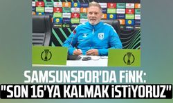 Samsunspor'da Thorsten Fink: "Son 16'ya kalmak istiyoruz"