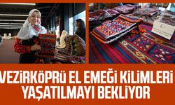 Kadınların el emeğiyle dokuduğu geleneksel kilimler ilgi bekliyor