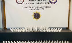 Samsun'da uyuşturucu operasyonu: 12 bin sentetik ecza ele geçirildi