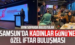 Samsun’da Kadınlar Günü’ne özel iftar buluşması
