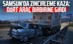 Samsun'da zincirleme kaza: 6 yaralı
