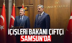 İçişleri Bakanı Mustafa Çiftçi Samsun'da