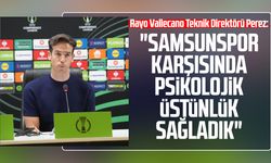 Inigo Perez: 'Samsunspor karşısında psikolojik üstünlük sağladık'