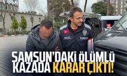 Samsun'da ölümlü kazaya karışan minibüs sürücüsü tutuklandı