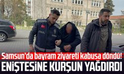 Samsun'da miras tartışmasında eniştesine silahla ateş etti